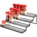 Prep & Savour 24 Jar Spice Rack Metal in Black | 4.7 H x 11.4 W x 10.1 D in | Wayfair 7B621DB7AE1344AEA28677EAC7D9651B