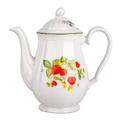 Thun 1794 a.s. Bohemian Porcelain Coffee Pot Teapot Berries Porcelain China/Ceramic in Red/White | Wayfair 220220