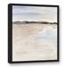Red Barrel Studio® Soft Abstract Landscape - Painting on Canvas in Blue/Brown | 25.75 H x 21.75 W x 1.75 D in | Wayfair