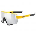Uvex - Sportstyle 236 Mirror Cat. 0-3 - Fahrradbrille grau/weiß