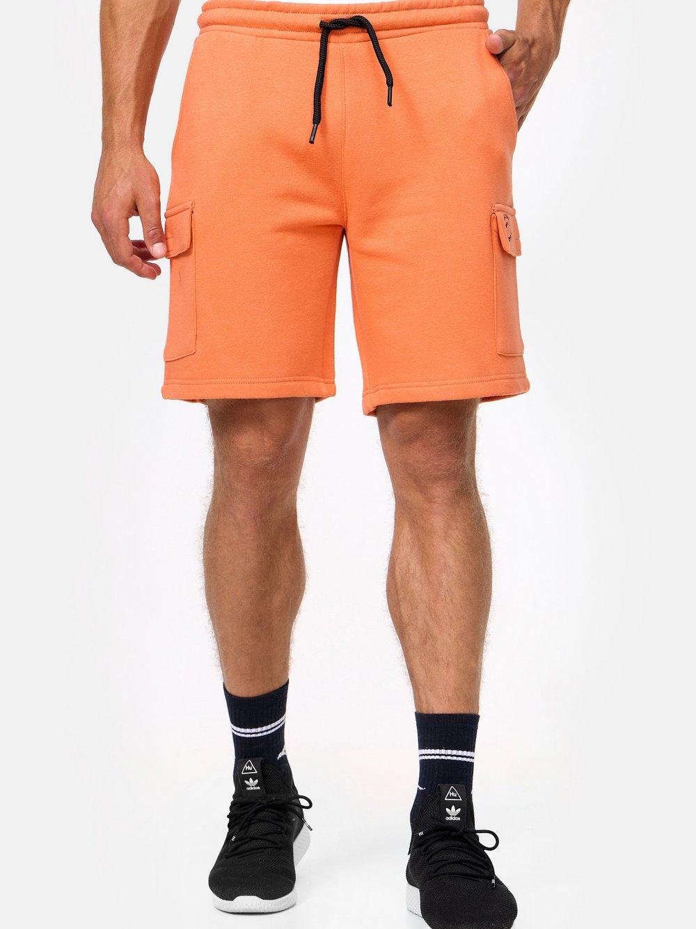 Indicode Shorts Sweat Herren orange, XXL Image