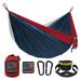 Wise Owl Outfitters Large DoubleOwl Hammock with Adjustable Tree Straps, Liberty - 1.85