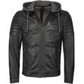 Lederjacke MAZE "Lederjacke" Gr. M, schwarz (black) Herren Jacken Lederjacken