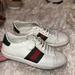 Gucci Shoes | Gucci Women's Ace Leather Sneaker | Color: White | Size: 34