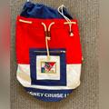 Disney Bags | Disney Cruise Large Backpack | Color: Blue/Red/White | Size: Os