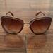 Kate Spade Accessories | Kate Spade Women’s Scottie/S Brown Sunglasses. Shimmering Flakes Around Lens. | Color: Brown | Size: Os