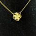 Kate Spade Jewelry | (#97) Nwt Kate Spade Gold Tone Floral Pendant Necklace | Color: Cream/Gold | Size: Os