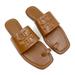 Tory Burch Shoes | Major Saleauthentic Tory Burch Toe Ring Tan Leather Sandals Size 6 | Color: Brown | Size: 6