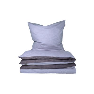 Schiesser Wende-Bettwäscheset Doubleface aus glattem Renforcé blau Image