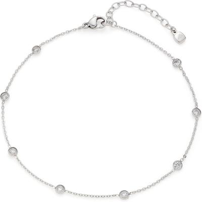 Leonardo - Fußkette Edelstahl Fußketten 1 ct Damen