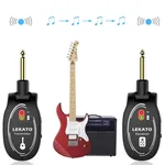 Lekato – système sans fil L6 Uhf pour accessoires de guitare Instruments de musique émetteur et