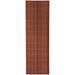 Rectangle 8' x 10' Kitchen Mat - East Urban Home Striped Rust Area Rug | Wayfair 7DB199D264B742EE9C080F2206EB363C