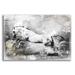 Union Rustic White Horse by GraphINC - Unframed Graphic Art Plastic/Acrylic | 12 H x 16 W x 0.13 D in | Wayfair 7205472B539848D7A8F764C7A070A461