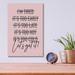 Gracie Oaks Let's Get It by Lux + Me - Unframed Textual Art Plastic/Acrylic | 16 H x 12 W x 0.13 D in | Wayfair C9253416102C40B89CE433F6FD9718EF