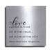 Trinx To Love by Misty Michelle - Unframed Textual Art on Metal in Gray | 24 H x 24 W x 0.13 D in | Wayfair C567D7CD5F594911ACDB971AD3DA5713