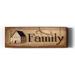 August Grove® Family by Pam Britton - Unframed Panoramic Textual Art Plastic/Acrylic | 16 H x 48 W x 0.2 D in | Wayfair