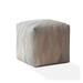 Red Barrel Studio® Box Cushion Ottoman Slipcover Cotton in Gray | 17 H x 17 W x 17 D in | Wayfair 8D889279183544218FBDCE6D11170D33