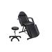 Inbox Zero Faux Leather Massage Chair Faux Leather in Black | 30 H x 33 W x 72 D in | Wayfair C3226108CBB04CC29DB952FFA6CF832C