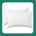 Hokku Designs Carmina Pillowcase Microfiber/Polyester in White | 20" x 26" | Wayfair B14598384B0D4AB198257137EA4A124C