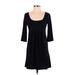 Old Navy Casual Dress - A-Line: Black Solid Dresses - Women's Size Small