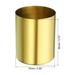 Pencil Holder Pen Holder for Desk Stainless Steel Pen Holders Cup 3pcs - Golden