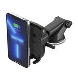 iOttie Easy One Touch Wireless Mini Dashboard & Windshield Mount Black Plastic