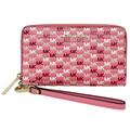 Michael Kors Jet Set Travel Multifunction Phone Case Wallet MK Tea Rose Multi