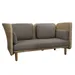 Cane-line Arch Outdoor 2-Seater Sofa with Low Arm/Backrest - ARCH 6