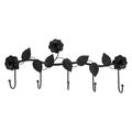 NUOLUX Hook Rack Wall Key Hanger Coat Organizer Over Door Heavy Decorative Mounted Bag Clapboard Hooks Duty Metal The Cloth