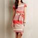 Anthropologie Dresses | Anthropologie Lilka Dress | Color: Cream/Red | Size: S