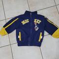 Disney Jackets & Coats | *Vintage* Mickey Mouse Hoopsters Jacket | Color: Blue/Yellow | Size: 2tb