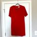 Michael Kors Dresses | Nwt- Micheal By Micheal Kors Red Dress With Gold Accent Bar | Color: Red | Size: 10