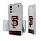 San Francisco Giants Endzone Design Galaxy Clear Phone Case