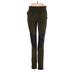 Simply Vera Vera Wang Casual Pants - Low Rise: Green Bottoms - Women's Size Medium