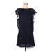 The Letter Casual Dress: Blue Dresses - Women's Size Small