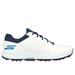 Skechers Men's GO GOLF Elite 5 - GF Shoes | Size 11.0 | White/Navy | Synthetic/Textile | Arch Fit