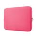 LLAYOO 13 Inch Laptop Sleeve Compatible with 13.3 MacBook Air Pro M1 2020 2021 A2337 A2338 A1932 A1989 A1706 A1708 A2159 A2179 A2251 A2289 Carrying Computer Bag Protective Cover Case(Bright Pink)