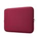 LLAYOO 15 Inch Laptop Sleeve 15 Protective Soft Case Padded Zipper Cover Carrying Computer Bag Compatible with New 15.4 MacBook Pro Touch Bar Specially for 15.4 Model A1938 A1707 A1990(Red)