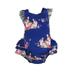 ZHAGHMIN Baby Girl Clothes Baby Girls Easter Sleeveless Cartoon Rabbit Bunny Printed Romper Bodysuits Clothes Baby Blanks Baby Boy Bodysuits Ones For Girls Watercolor Dance Wear Teal Dance Leotard B