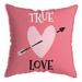 Easter Pillow Covers 18X18 Home Decor Household Goods Valentine S Day Pillow Cover Letter Love Sofa Cushion Cover Short Plush Pillow Pillow 45 * 45Cm/17.7 * 17.7In Easter Decorations For The Home