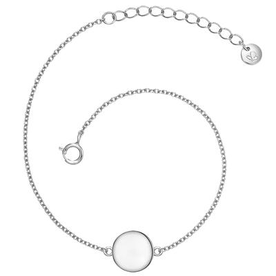 Glanzstücke München - Armband Kreis Sterling Silber in Silber Armbänder & Armreife 1 ct Damen