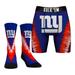 Men's Rock Em Socks New York Giants V Tie-Dye Underwear and Crew Combo Pack