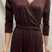 Lularoe Dresses | Lularoe Nwt Small Michelle Wrap Dress Maroon Brown | Color: Brown | Size: S