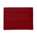 Burberry Bags | Burberry Sandon Embossed Smooth Italian Leather Red Card Case Holder Wallet $350 | Color: Red | Size: Os