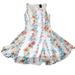 Disney Dresses | Disney Alice Through The Looking Glass Floral Print Lined Mini Dress | Color: White | Size: L