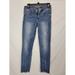 American Eagle Outfitters Jeans | American Eagle Super Strech Womens Distressed Denim Jeans Size 0 | Color: Blue | Size: 0