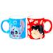 Disney Dining | Disney Lilo & Stitch 3d Ceramic Mug Set Of Two 20 Ounce Mugs. Hawaiian Theme Nwt | Color: Blue/Red | Size: Set Contains Two 20 Ounce Mugs