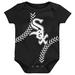 Newborn & Infant Black Chicago White Sox Running Home Bodysuit