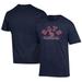 Men's Champion Navy Louisville Bats Logo Jersey T-Shirt