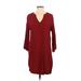 Madewell Casual Dress: Red Dresses - Women's Size 2X-Small